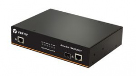 HMX6200T-201, Rack Mount KVM Extender with QSXGA, UK, 100m, USB-B/Audio/2x DVI-D/RS232/RJ45/SFP, 2560 x 1600, Vertiv