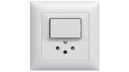 82063.FMI.61, EDIZIO DUE Switch flush mounting, Feller CH