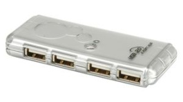 14.99.5015, USB Hub, USB 2.0, USB A Plug, Grey, Value