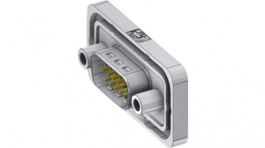 HD-DWM15PY/2M95UN, D-Sub Connector High Density Male 15P, Deltron swiss