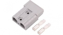 RND 205SG50H-GY, Battery Connector Grey Number of Poles=2 50A, RND Connect