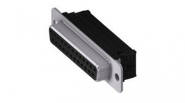 DTS25SFC/2-A, QC2 D-Sub Socket, DB-25, IDC, Deltron swiss