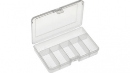 RND 550-00099, Assortment Box, 6, transparent 165 x 112 x 31 mm, Polypropylene, RND Lab