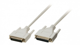 VLCP52100I10, D-SUB Cable 25-Pin Male - Male 1 m, Valueline