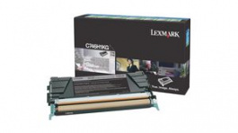 C746H1KG, Toner Cartridge, 12000 Sheets, Black, Lexmark