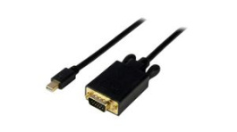 MDP2VGAMM15B, Video Cable, Mini DisplayPort Plug - VGA Plug, 1920 x 1200, 4.5m, StarTech.com