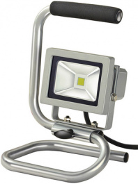MOBILE CHIP LED LIGHT 10W, Portable LED Floodlight 230 V 10 W DE, Brennenstuhl