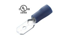 RND 465-00527 [100 шт], Blade Terminal Vinyl Blue 4.8 x 0.8 mm Pack of 100 pieces, RND Connect