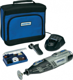 Dremel 8200-1/35, Cordless multitool set Euro, Dremel