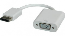 12.03.3135, DisplayPort (m) - VGA (f) Adapter White 150 mm, Roline