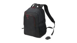 D31719, Bag with Wireless Mouse, Backpack, GAIN, 22l, Black, Dicota