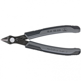 78 61 125 ESD, Electronic Side Cutter;125 mm with Bevel, Knipex