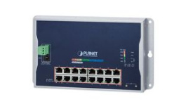 WGS-4215-16P2S, PoE Switch, Managed, 1Gbps, 240W, RJ45 Ports 16, PoE Ports 16, Fibre Ports 2SFP, Planet