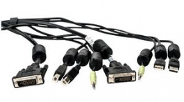 CBL0146, KVM Cable, USB/DVI/Audio, 1.8m, Vertiv