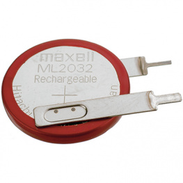 ML2032T17, Button cell battery Lithium 3 V 65 mAh, Maxell
