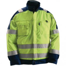 7820X3511-M, Hi-vis Jacket Size M blue-yellow, Bjornklader