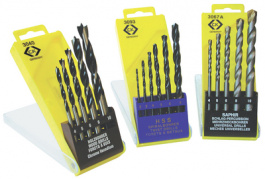 T3064B, Range of twist drills, C.K Tools (Carl Kammerling brand)