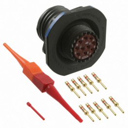 D38999/24WC98PN, Appliance plug, round 13-98 10P, Amphenol