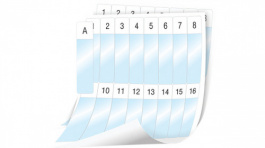 1908554, XTL Laminated Label Sheets White, Dymo