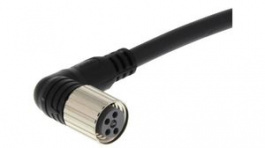 XS3F-M422-402-A, Sensor Cable M8 Socket Open End 2m 1A 125V, Omron