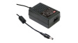 GSM36B24-P1J Medical Power Supply GSM36B 264V 36W IEC 60320 C8 2.1 x 5.5 mm Barrel Plug