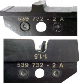 539732-2, ERGOCRIMP Die Set for 0.156 DIA Pin Rece, TE Connectivity