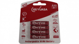 5197-AAACX850/B4, NiMH rechargeable battery AAA 1.2 V 850 mAh, Yuasa