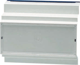 1-104402, Enclosure DIN rail 49 x 105 x 86 mm Noryl/PBC, Erni / TE