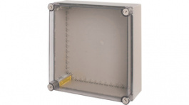 CI44X-150-NA, Insulated enclosure pebble grey RAL 7032 Polycarbonate IP 65 N/A, Eaton