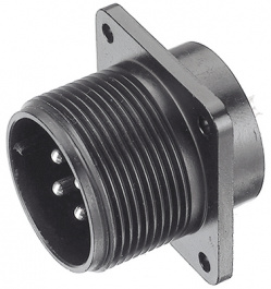 CE05-2A22-23PD-SB, Panel-mount plug 8P, Fujikura