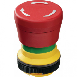 1.30.273.501/0300, Actuator Emergency stop pushbutton Mushroom Form / 22 mm Red RAFIX 22, RAFI