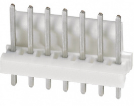 640456-7, Гнездо; провод-плата; "папа"; PIN: 7; 2,54мм; THT; MTA-100; луженые, TE Connectivity