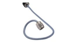 80337981, RF Cable Assembly, SMA Male - SMA Male, 177.8mm, Blue/Transparent, Huber+Suhner
