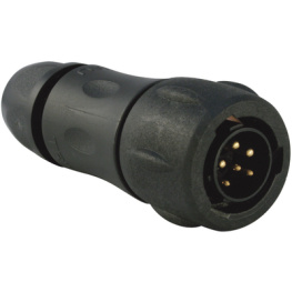 UTS6JC103W3P, Cable plug UTS 6-pin size 10, Souriau Esterline Sunbank