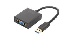 DA-70840, Adapter, USB-A Plug - VGA Socket, DIGITUS