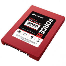 CSSD-F120GBGT-BK, SSD Force GT 2.5" 120 GB SATA 6 Gb/s, Corsair