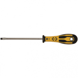 T49110-100, Отвертка; плоская; Размер: SL 10мм; Серия: Dextro; Дл.лезвия: 200мм, C.K Tools (Carl Kammerling brand)