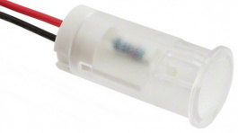 QS123XXW12, LED Indicator white 12 VDC, APEM