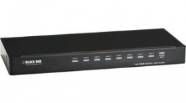 AVSP-HDMI1X8, 1 x 8 HDMI Splitter with Audio, Black Box