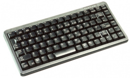 G84-4100LCMPN-2, Compact keyboard SV FI DK NO USB PS/2, Cherry