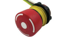 84-5230.0040, Emergency Stop Switch, 1NC + 1NO, IP65/IP67, Flat Ribbon Cable, EAO