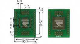 RE968-01, Prototyping board FR4 Epoxide + chem. Au, Roth Elektronik