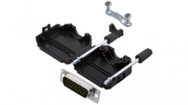 DPPK15-BK-HDP26-K, D-Sub HD connector kit 26P, Encitech Connectors