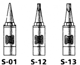 S-12, Solder tip and nozzle for Solderpro 70, -