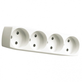 780722, Multiple socket outlet 2P 4 - 0 m, JO-EL