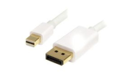 MDP2DPMM1MW, Video Cable, Mini DisplayPort Plug - DisplayPort Plug, 3840 x 2160, 1m, StarTech.com