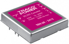 TEN 60-4815, Преобразователь: DC/DC; 60Вт; Uвх: 36?75В; 24ВDC; Iвых: 2500мА; 60г, Traco Power