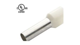 RND 465-00568 [100 шт], Bootlace ferrule 0.75 mm2 white 18 mm pack of 100 pieces, RND Connect