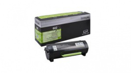 60F2000, Toner Cartridge, 2500 Sheets, Black, Lexmark