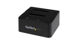 SDOCK2U33EB, Dual Hard Drive Docking Station with UASP, 2.5 "/3.5 ", SATA III, StarTech.com